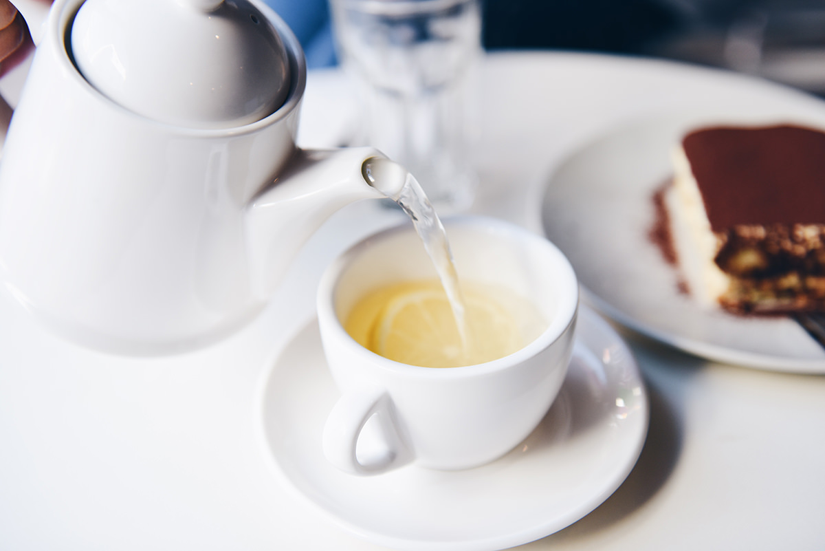 TRADITIONAL HIGH TEA$42 per person - An exquisite selection of 12 housemade petite sweet treats and savoury delights, plus signature scones with fresh cream and jam and artisan tea or specialty coffee.