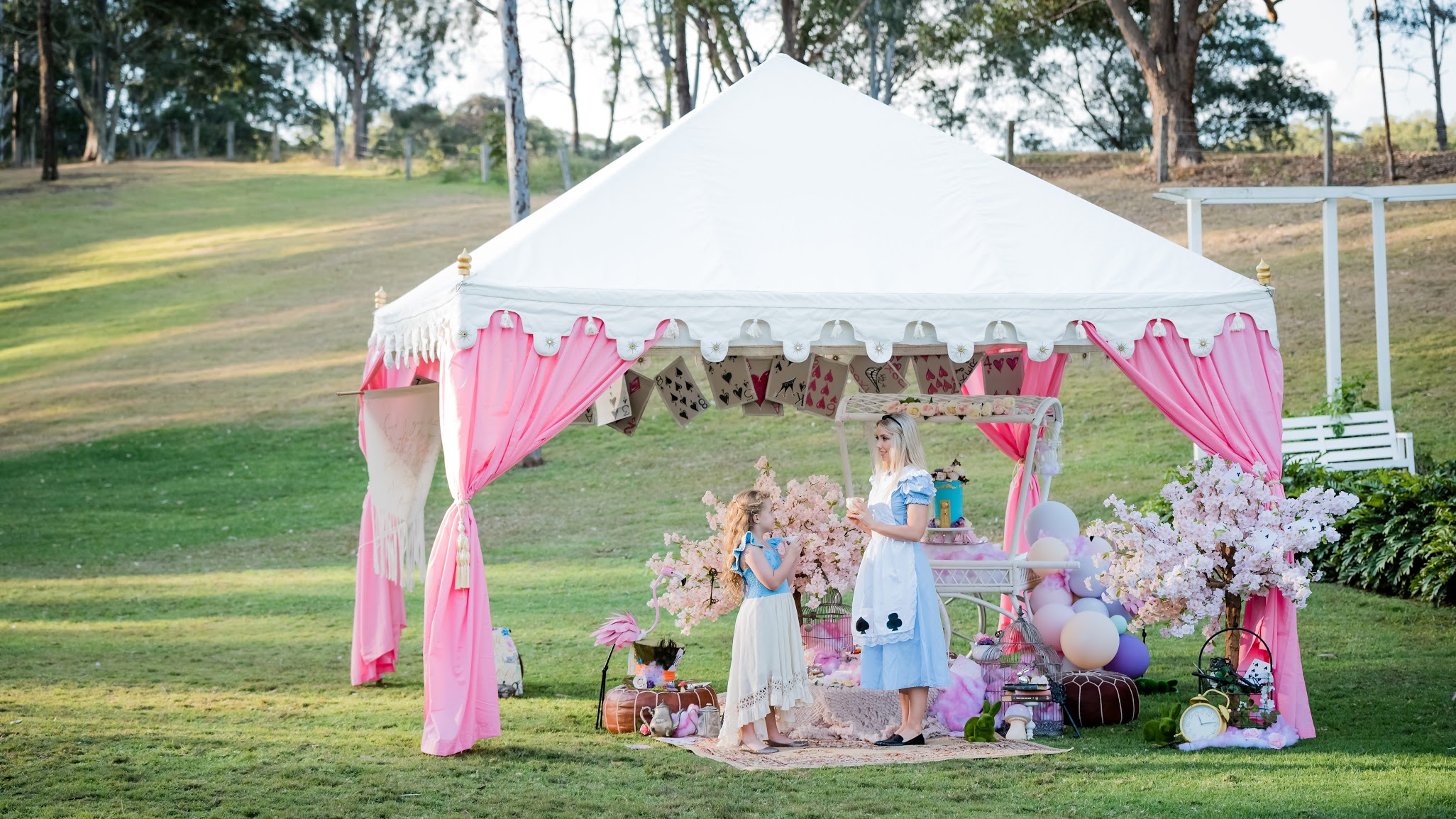 Beautiful marquee by Exotic Soirees.